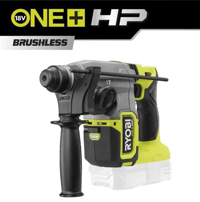 Перфоратор акумуляторний Ryobi RSDS18X-0 ONE+ НР SDS-plus 18В 2.5Дж 4 режими 2.5кг без АКБ та ЗП