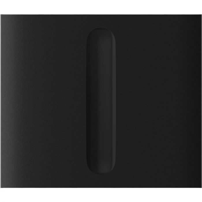 Кнопка центральна для одноклавішного вертикального вимикача димера Ajax CenterButton Dimmer Vertical 1-gang 2-way for LightSwitch, Jeweler, бездротовий, чорний