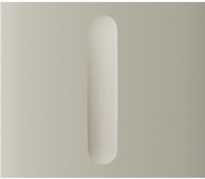 Кнопка центральна для одноклавішного вертикального вимикача димера Ajax CenterButton Dimmer Vertical 1-gang 2-way for LightSwitch, Jeweler, бездротовий, ivory