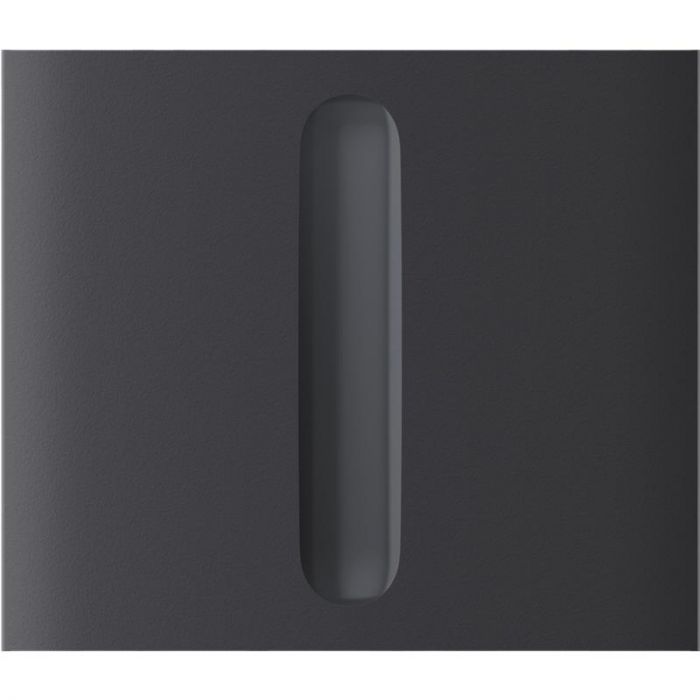 Кнопка центральна для одноклавішного вертикального вимикача димера Ajax CenterButton Dimmer Vertical 1-gang 2-way for LightSwitch, Jeweler, бездротовий, graphite