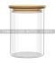 Банка для зберігання Ardesto Fresh 900мл, скло, пластик, прозорий