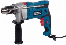 Дриль ударний Зеніт ЗДП-1050 Профи 1050Вт зубчастий патрон 13мм 0-3000об/хв 2.64кг