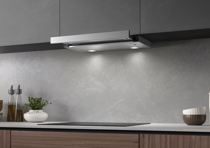 Витяжка Faber телескопічна, 60см, 580м.куб/год, TLSC X A60 2LS, нерж