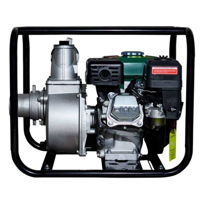 Мотопомпа бензинова Зеніт ЗМП-80 v2.0, 60м3/г (1000л/хв), 6.5к.с, 25кг