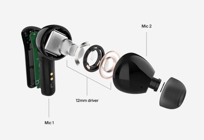 Навушники TWS Belkin Soundform Motion True Wireless, чорний