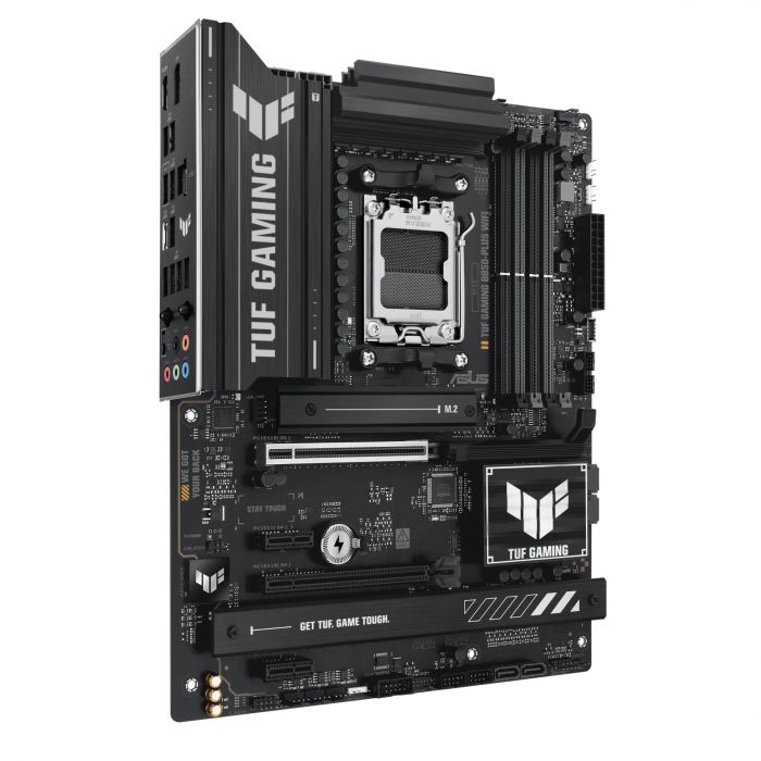 Материнcька плата ASUS TUF GAMING B850-PLUS WIFI sAM5 B850 4xDDR5 M.2 HDMI DP WiFi BT ATX