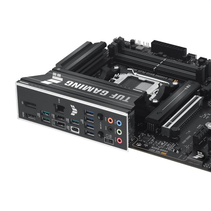 Материнcька плата ASUS TUF GAMING B850-PLUS WIFI sAM5 B850 4xDDR5 M.2 HDMI DP WiFi BT ATX