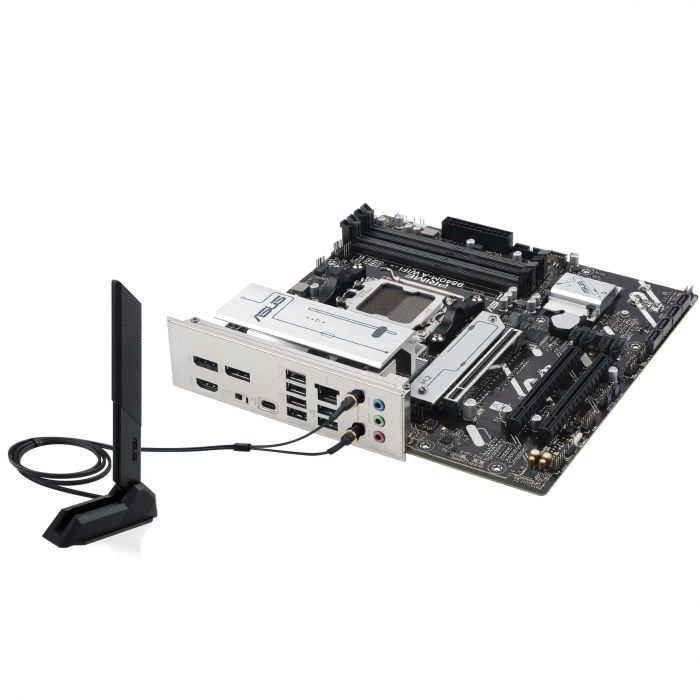Материнcька плата ASUS PRIME B840M-A WIFI sAM5 B840 4xDDR5 M.2 HDMI DP WiFi BT mATX