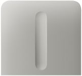 Кнопка бічна для одноклавішного вертикального вимикача димера Ajax SideButton Vertical Dimmer 1-gang 2-way for LightSwitch, Jeweler, бездротовий, oyster