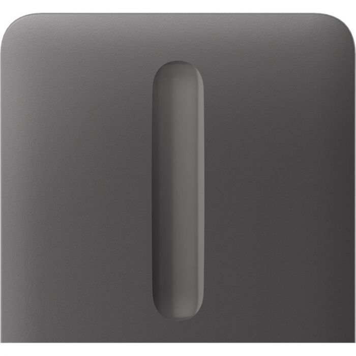 Кнопка бічна для одноклавішного вертикального вимикача димера Ajax SideButton Vertical Dimmer 1-gang 2-way for LightSwitch, Jeweler, бездротовий, grey
