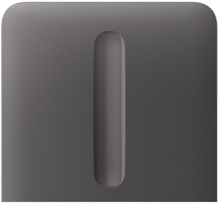 Кнопка бічна для одноклавішного вертикального вимикача димера Ajax SideButton Vertical Dimmer 1-gang 2-way for LightSwitch, Jeweler, бездротовий, grey
