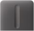 Кнопка бічна для одноклавішного вертикального вимикача димера Ajax SideButton Vertical Dimmer 1-gang 2-way for LightSwitch, Jeweler, бездротовий, grey