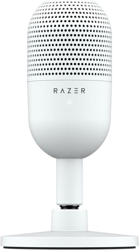 Мікрофон геймінговий Razer Seiren V3 Mini, Omni, USB-A, 1.2м, білий