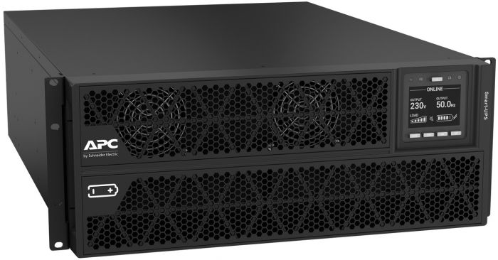Джерело безперебійного живлення APC Smart-UPS Online 5000VA/5000W, RT 4U, LCD, USB, RS232, 2xC13, 1xC19