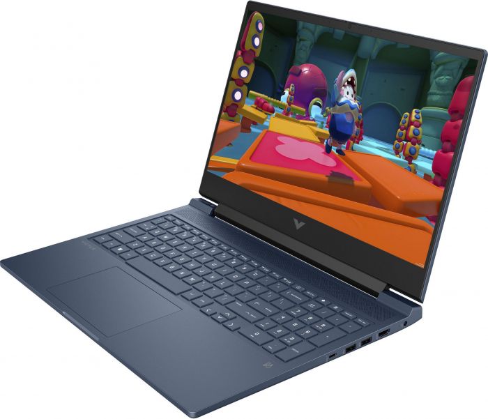 Ноутбук HP Victus 16-r0014ua 16.1" FHD IPS AG, Intel i5-13500H, 32GB, F512GB, NVD4050-6, DOS, синій
