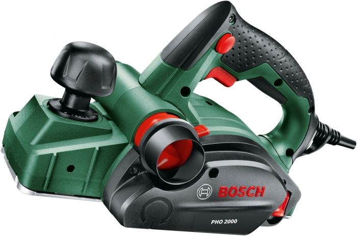 Рубанок Bosch PHO 2000 380Вт 80мм стругання до 2мм 2.58кг