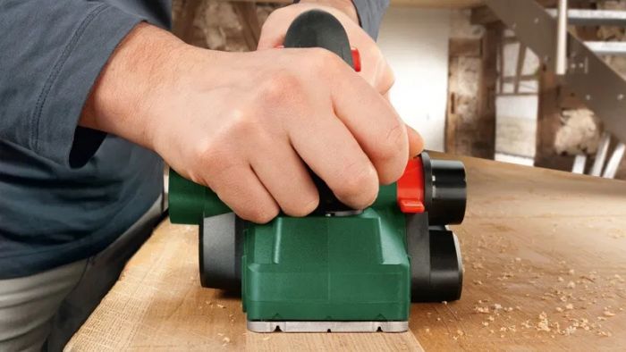 Рубанок Bosch PHO 2000 380Вт 80мм стругання до 2мм 2.58кг