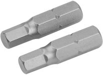 Біти Tolsen, набір 2шт, НХ4х25мм, сталь S2