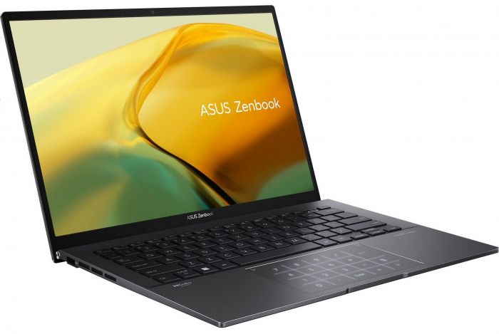 Ноутбук ASUS Zenbook 14 UM3402YA-KP752 14" WQXGA IPS, AMD R5-7430U, 16GB, F1TB, UMA, NoOS, Чорний