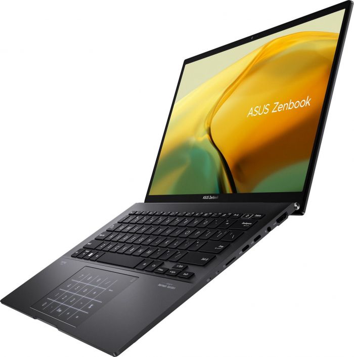 Ноутбук ASUS Zenbook 14 UM3402YA-KP752 14" WQXGA IPS, AMD R5-7430U, 16GB, F1TB, UMA, NoOS, Чорний