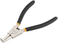 Щипці для стопорних кілець Tolsen, вигнуті, 19-60мм, 160мм