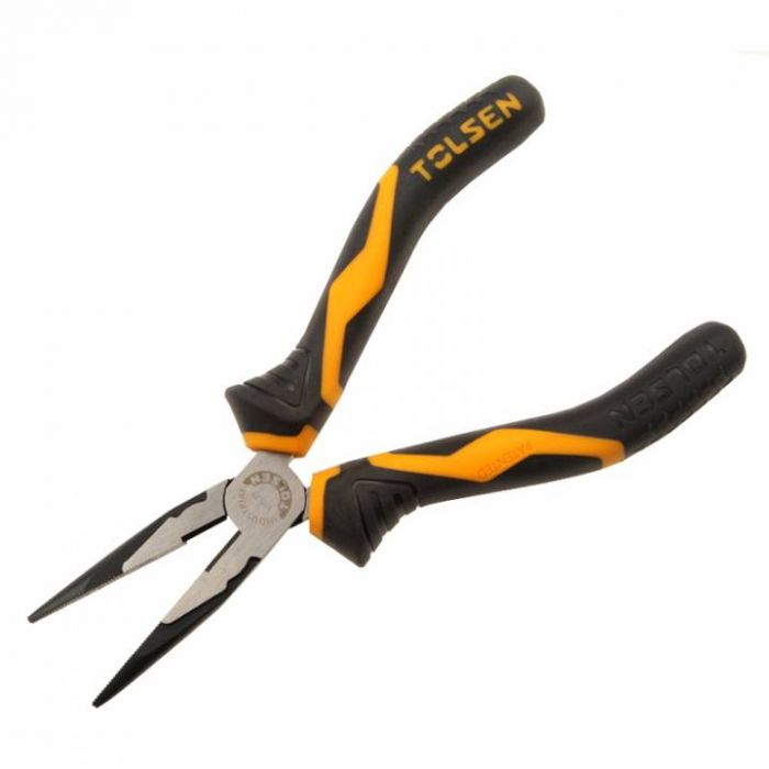 Плоскогубці подовжені прямі Tolsen Профі, 160мм
