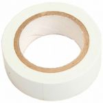 Стрічка ізоляційна Tolsen, 9.2м, 19x0.13мм, біла