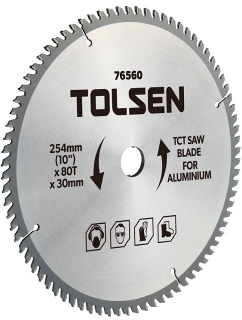 Диск пильний Tolsen по люмінію, 305х100Tх30мм