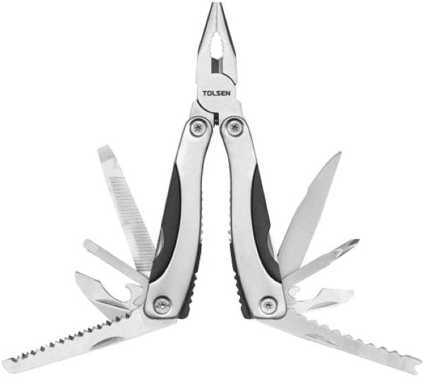 Мультитул Tolsen 102х46х23мм, 2Cr13 14од