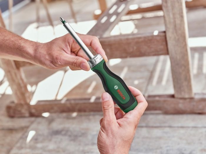 Викрутка Bosch 12 насадок, Tx, PZ, PH, SL, HEX