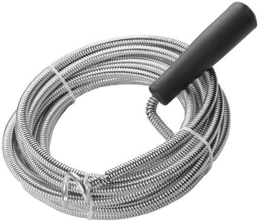 Трос спіральний Tolsen, для очищення каналізаційних труб, 10мx9мм