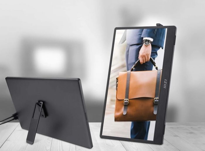 Монітор портативний MSI 15.6" PRO MP161-E2U mHDMI, 2xUSB-C, MM, IPS, Cover