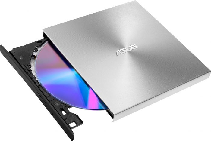 Привід оптичний портативний ASUS SDRW-08U9M-U DVD+-R/RW burner M-DISC USB2.0 Slim срібний Retail Box