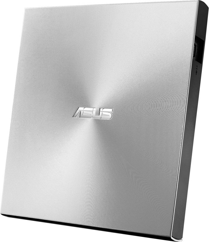 Привід оптичний портативний ASUS SDRW-08U9M-U DVD+-R/RW burner M-DISC USB2.0 Slim срібний Retail Box