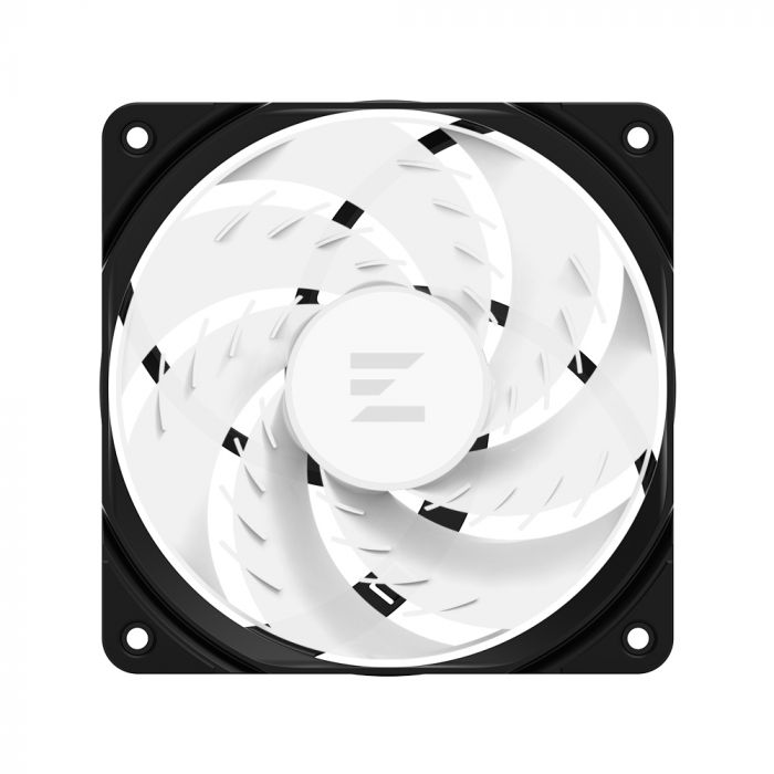 Корпусний вентилятор Zalman AF120R ARGB 120мм, 800-1500rpm, 4pin, PWM, 3pin+5VARGB, 24,3dBa, чорний