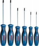 Викрутка Torx Bosch набір 6шт, T10х75, T15х75, T20x100, T25x100, T30x125, T40x125 мм
