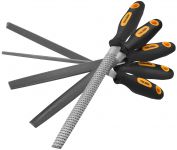 Напилок по металу та дереву Tolsen, набір 5шт