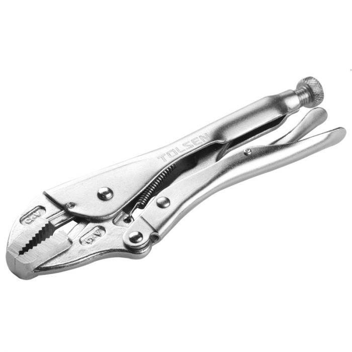 Кліщі затискні Tolsen Профі, 0-50мм, храповий механізм, 250мм