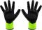 Рукавички робочі Neo Tools, утеплені, латексне покриття, поліестер, р.8, зелено чорні