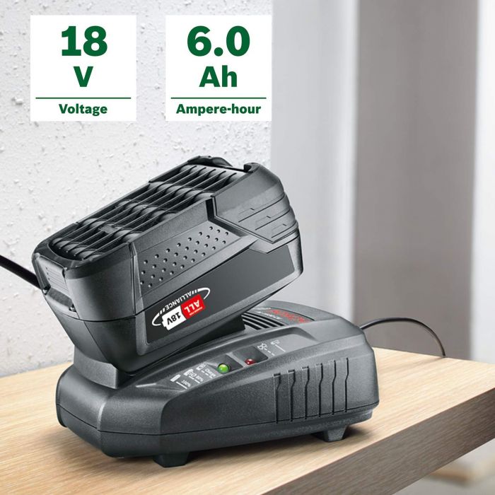Акумулятор Bosch PBA, 18В, 6А·год, 0.7кг