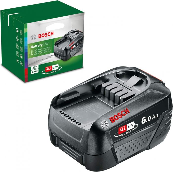 Акумулятор Bosch PBA, 18В, 6А·год, 0.7кг