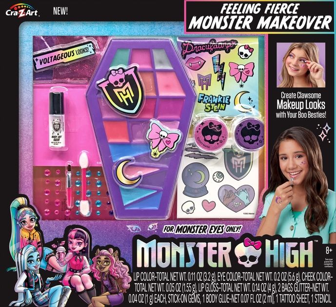 Набір дитячої косметики Cra-Z-Art Monster High Feeling Fierce Makeover