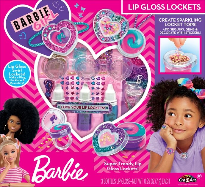 Набір дитячої косметики Cra-Z-Art Barbie Sparkle Lockets