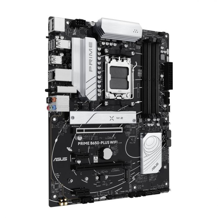 Материнcька плата ASUS PRIME B650-PLUS WIFI sAM5 B650 4xDDR5 M.2 HDMI DP WiFi BT ATX