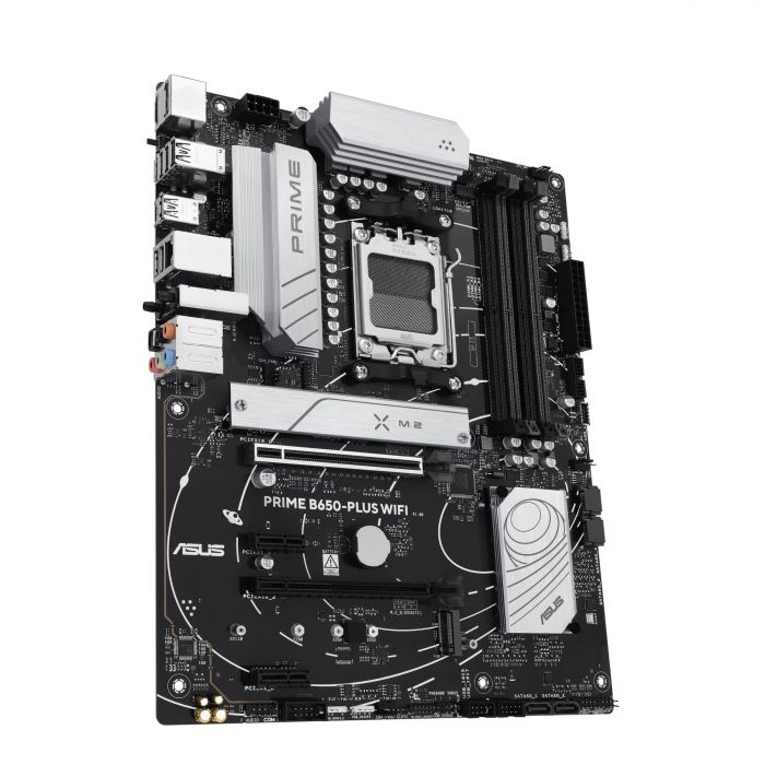 Материнcька плата ASUS PRIME B650-PLUS WIFI sAM5 B650 4xDDR5 M.2 HDMI DP WiFi BT ATX