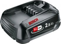 Акумулятор Bosch PBA, 18В, 2.5А·год, 0.3кг