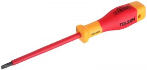 Викрутка Tolsen Premium плоска, діелектрична, 1.2х6.5х150мм