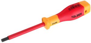 Викрутка Tolsen Premium шестигранна, діелектрична, H2.5х75мм