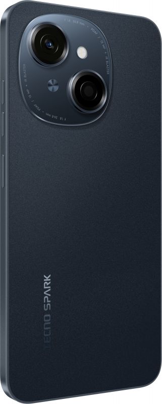Смартфон TECNO Spark Go 1 (KL4) 6.67" 3/128ГБ, 2SIM, 5000мА•год, Startrail Black