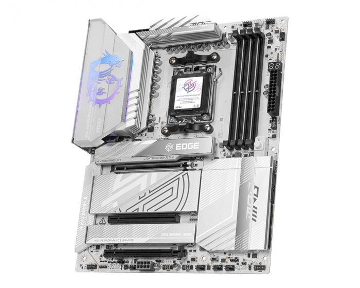 Материнcька плата MSI MPG X870E EDGE TI WIFI sAM5 X870E 4xDDR5 M.2 HDMI WiFi BT ATX